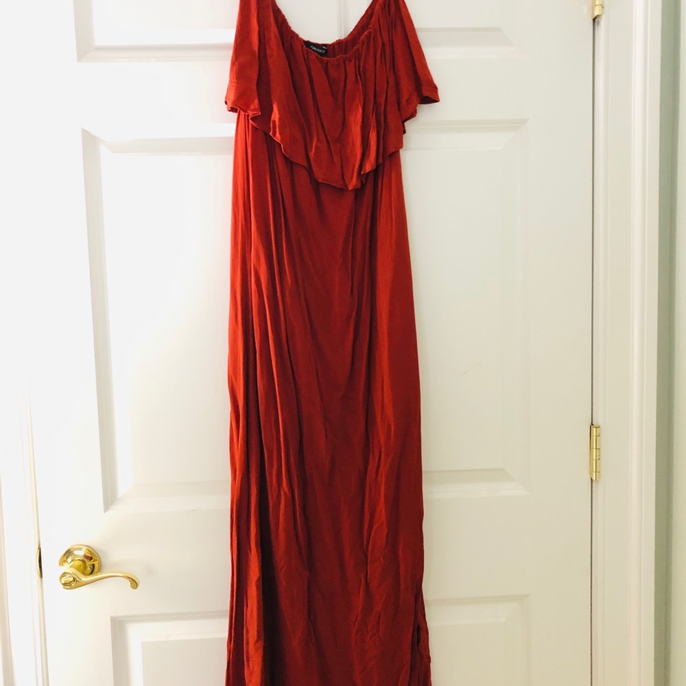 Rust Maxi Dress
